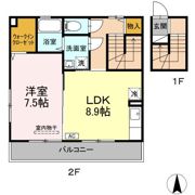 パルテールの間取り画像