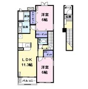 グリーンスプラウトの間取り画像