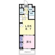 ルーミナス京田辺の間取り画像