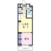 ルーミナス京田辺の間取り画像