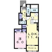 フォルトゥーナⅢの間取り画像