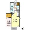ブライトホープ Aの間取り画像
