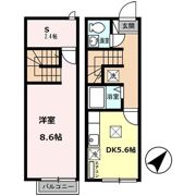 エスポワール西出の間取り画像