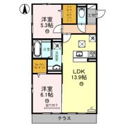 Bonheur（ボヌール）の間取り画像