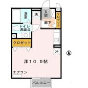 リビオン B棟の間取り画像