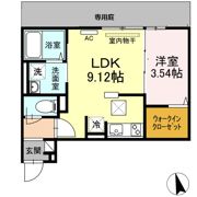 Ariga 10 D棟の間取り画像