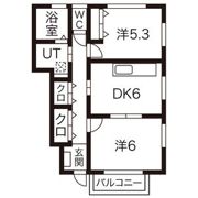 エスポワールメゾンの間取り画像