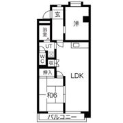 シャトーユキの間取り画像