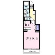 パレス ニュールミネ Dの間取り画像