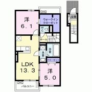 グレース高坂 Ⅰの間取り画像