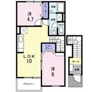 コータ・コートイデCの間取り画像