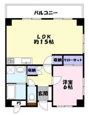 グリーンコスモ田井の間取り画像