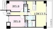 フランディル・オーラ五軒邸の間取り画像
