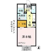 ジェントル阿成の間取り画像
