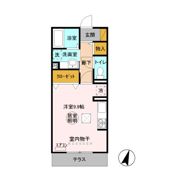 ルミウス Aの間取り画像