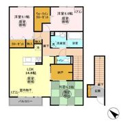 エス プレミアム 京 Bの間取り画像