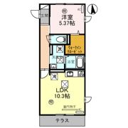 ウエスト ポートの間取り画像
