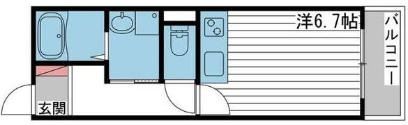 マンションマタージュの間取り画像