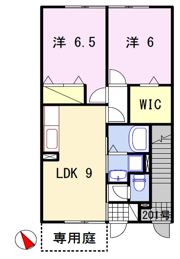 コンフォート佐良和Ⅱの間取り画像