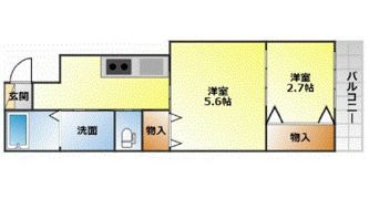 コティ網干の間取り画像