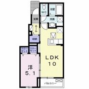 アグレアーブル Aの間取り画像