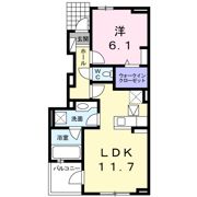 ロイヤルモアCの間取り画像