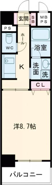 エクセル神戸アーバンヒルズの間取り画像