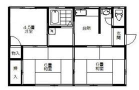 北原村上住宅の間取り画像