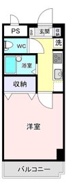 サンライズ新白河Aの間取り画像
