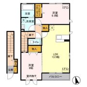 ヴェヌスト Cの間取り画像