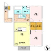 カーサ ソレイユの間取り画像