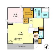 エステート・シマムラ Cの間取り画像