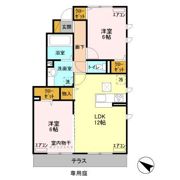 レーヴマニフィック鴨川の間取り画像