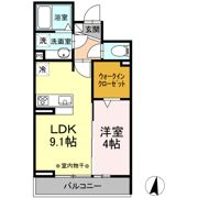 ザ・シティハウス白山の間取り画像