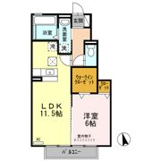 セジュール新田の間取り画像
