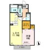 セジュール新田の間取り画像
