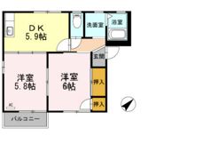 法性寺ハイツアネックスの間取り画像