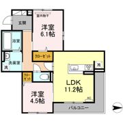 カトーナヴィラの間取り画像