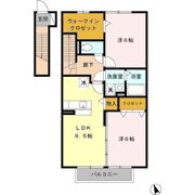 ルミエール三松 A棟の間取り画像
