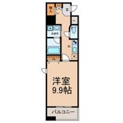カーサビアンカ東岡崎の間取り画像