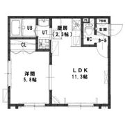 ルミエールグレースⅠの間取り画像