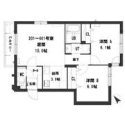 グランメール八軒7東の間取り画像