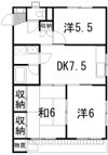 コーポイトウ(3DK)の間取り画像