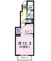 カルム シャンブルの間取り画像