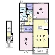 ギフトⅡの間取り画像