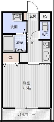 ピース・カーザの間取り画像