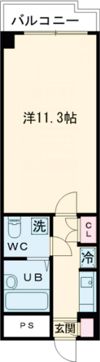 リュージュ飯倉の間取り画像
