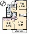 シャーメゾン ラフィーネ A棟の間取り画像