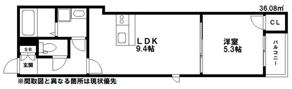 SNK姪浜南の間取り画像