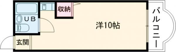 大東クイーンハイツの間取り画像